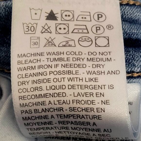 Levi's High Rise Light Wash Skinny Jeans Size 31 - Picture 8 of 10